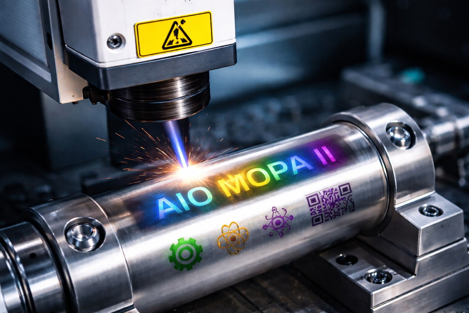 Prečo voliť laser AIO MOPA II pre farebné značenie?