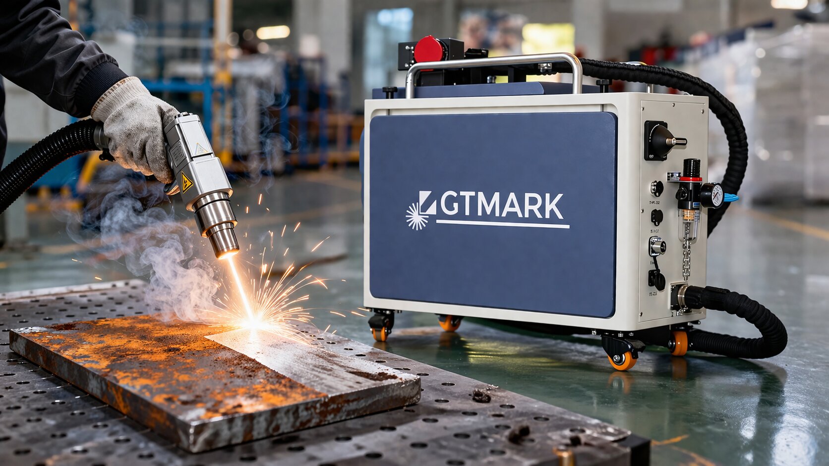 Čistiaci laser GT Clean 2 – presné a rýchle čistenie bez chémie